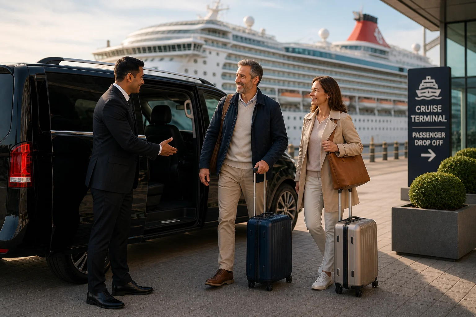 Cruise Port Transfers UK by Mason & Green